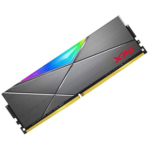 Adata XPG Spectrix D50 RGB 16GB (1x16GB) DDR4 3200MHz Desktop Memory - Tungsten Grey (AX4U3200716G16A-ST50)