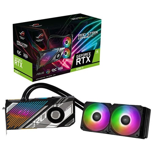 Asus ROG Strix LC GeForce RTX 3090 Ti OC Edition 24GB GDDR6X (ROG-STRIX-LC-RTX3090TI-O24G-GAMING)