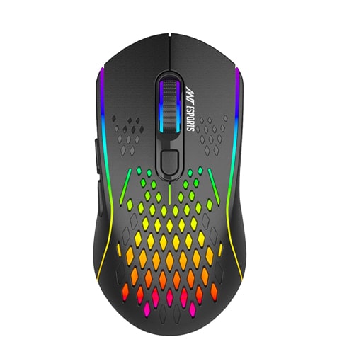 Ant Esports GM700 RGB Wireless Gaming Mouse - Black