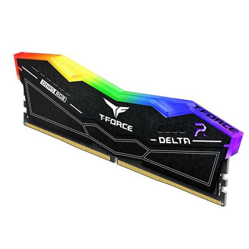 TeamGroup T-Force Delta RGB 32GB (2x16GB) DDR5 6000MHz CL38 - Black (FF3D532G6000HC38ADC01)
