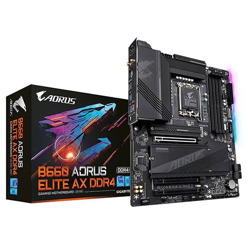 Gigabyte B660 AORUS ELITE AX DDR4 Intel Motherboard