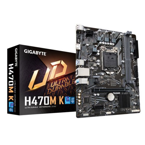 Gigabyte H470M K DDR4 Intel Motherboard