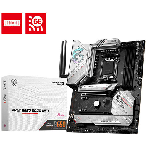 MSI MPG B650 EDGE WIFI DDR5 AMD Motherboard