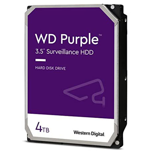 Western Digital 4TB Purple Surveillance Sata Hard Drive (WD42PURZ)