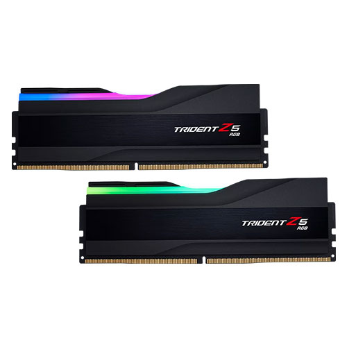 G.skill Trident Z5 RGB 32GB (2x16GB) DDR5 6800 CL34 Desktop RAM - Black (F5-6800J3445G16GX2-TZ5RK)