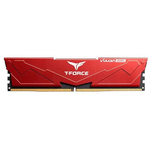 Teamgroup T-Force Vulcan (1 X 16GB) 5200MHz DDR5 - Red (FLRD516G5200HC40C01)