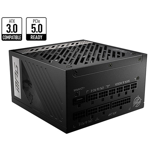 MSI MPG A1000G PCIe5 1000W 80 Plus Gold Fully Modular Power Supply