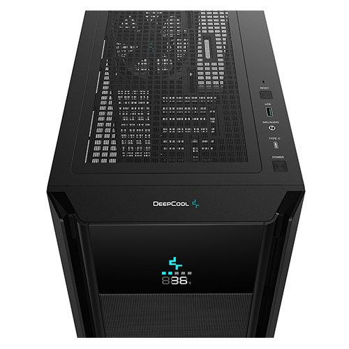 DeepCool CH510 MESH DIGITAL Mid-Tower ATX Case - Black (R-CH510-BKNSE1-G-1)
