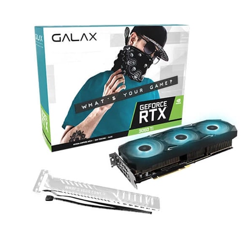 GALAX GeForce RTX 3060 Ti GDDR6X SG 1-Click OC Plus 8GB GDDR6X