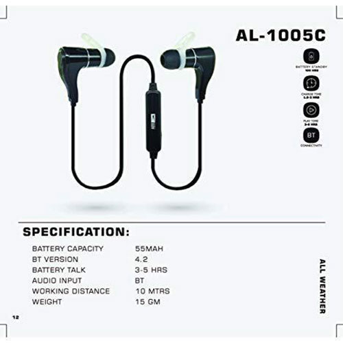 Altec Lansing AL-1005C earphone