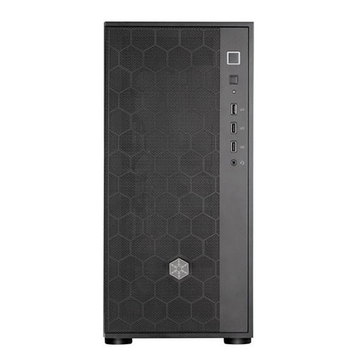 SilverStone FARA R1 V2 ATX Mid Tower Chassis with Tempered Glass - Black (SST-FAR1B-G-V2)