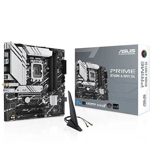 Asus PRIME B760M-A WIFI D4 Intel Motherboard