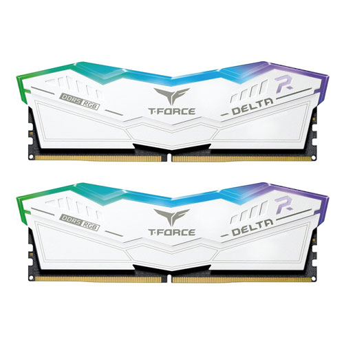 Buy TeamGroup T-Force Delta RGB 32GB 2 X 16GB) DDR5 7200MHz White
