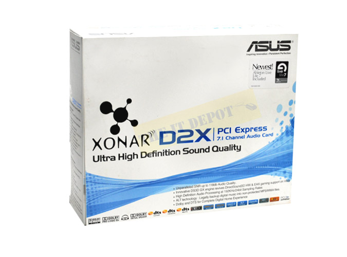 Asus Xonar D2X 7.1 Sound Card