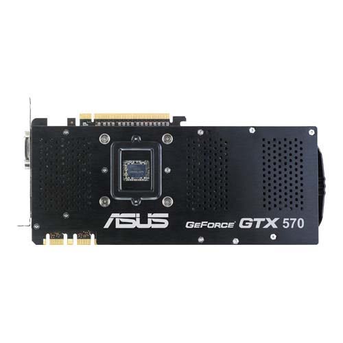Asus GeForce GTX570 1280MB DDR5 NVidia PCI E Graphics Card (ENGTX570-DCII-2DIS-1280MD5)
