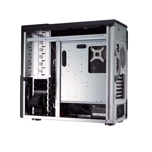 Cooler Master ATCS 840 Black Aluminium ATX Full Tower Lifestyle Cabinets (RC-840-KKN1-GP)