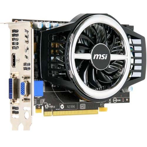 MSI Radeon HD5750 1 GB DDR5 ATI PCI E Graphic Cards (R5750-MD1G)
