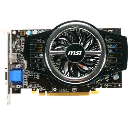 MSI Radeon HD5750 1 GB DDR5 ATI PCI E Graphic Cards (R5750-MD1G)