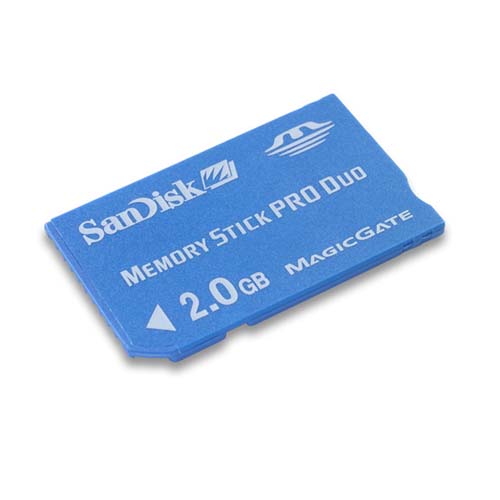  SanDisk 1GB Memory Stick Pro Duo SDMSPD-1024 60X