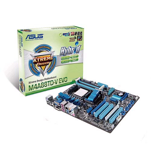 Asus M4A88TD-V-EVO-USB3 16GB DDR3 AMD Motherboard