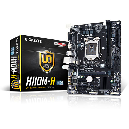 Gigabyte GA-H110M-H Intel Motherboard