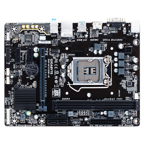 Gigabyte GA-H110M-H Intel Motherboard
