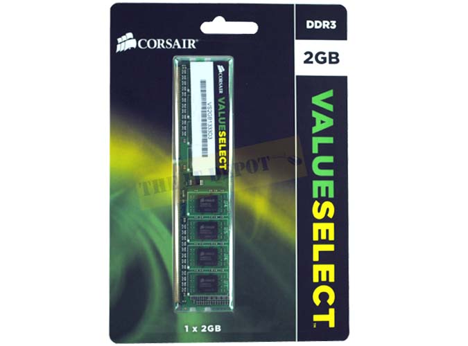 Corsair Value Select 2GB DDR3 1333 FSB Desktop Memory (VS2GB1333D3)