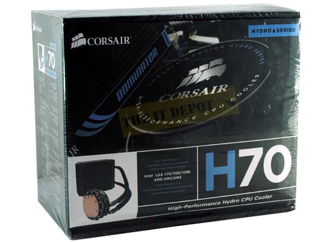 Corsair Hydro Series H70 CPU Cooler (CWC H70)
