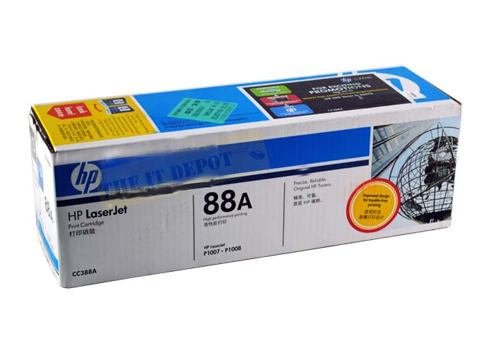 HP LaserJet 88A Black Print Cartridge (CC388A)