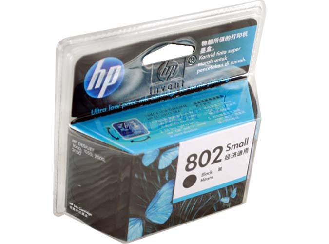 HP 802 Small Black Ink Cartridge (CH561ZZ)