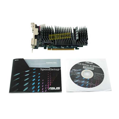 Asus GeForce GT210 1GB DDR3 NVidia PCI E Graphics Card (EN210-SILENT-DI-1GD3-LP)