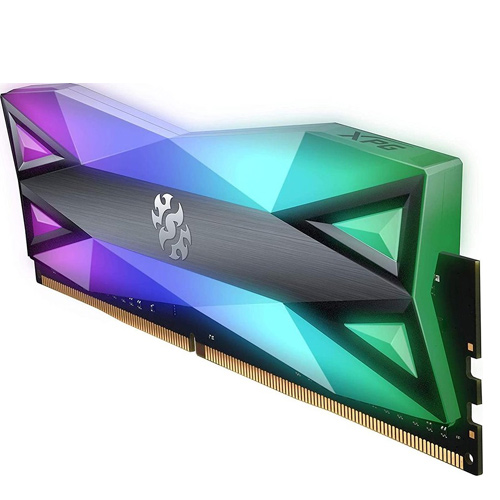 Adata XPG Spectrix D60G 16GB (2X8GB) 3200 MHz DDR4 RGB Memory (AX4U32008G16A-DT60)