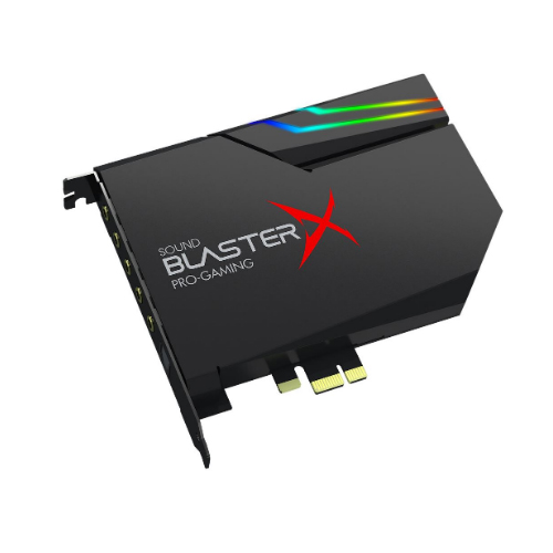 Creative Sound BlasterX AE-5 Plus Hi-res PCI-e Gaming Sound Card (CT-AE-5 Plus) 