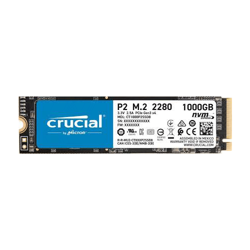 Crucial P2 1TB PCIe M.2 SSD (CT1000P2SSD8)